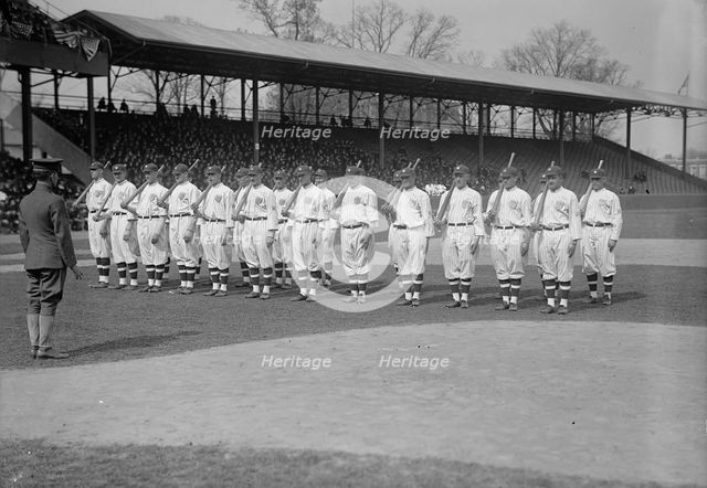 Baseball, Professional - Opening Game, 1917. Creator: Harris & Ewing.