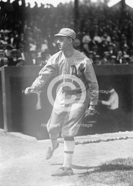 Baseball, Professional - Athletics; Players, 1913. Creator: Harris & Ewing.