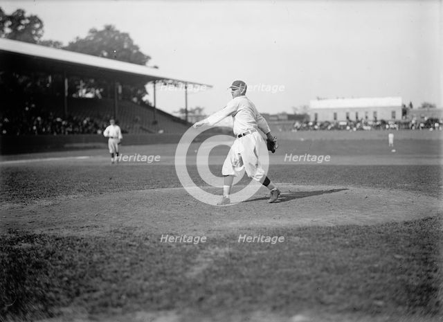 Baseball, Professional - Boston Players, 1913. Creator: Harris & Ewing.