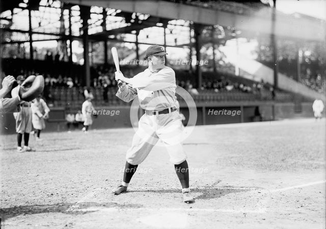 Baseball, Professional - Cleveland Players, 1913. Creator: Harris & Ewing.