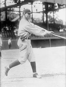 Baseball, Professional - Cleveland Players, Napoleon Lajorie, 1914. Creator: Harris & Ewing