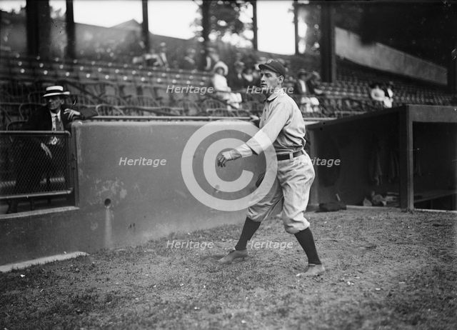 Baseball, Professional - Detroit Players, 1913. Creator: Harris & Ewing.
