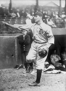 Baseball, Professional - Detroit Players, Dauss, 1914. Creator: Harris & Ewing