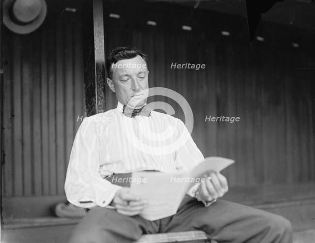 Baseball, Professional, James Mcaleer, Former Manager, Washington Team, 1912. Creator: Harris & Ewing.