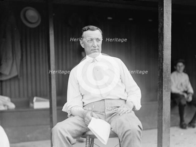 Baseball, Professional, James Mcaleer, Former Manager, Washington Team, 1912. Creator: Harris & Ewing.
