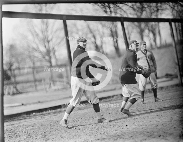 Baseball - Professional Players, 1913. Creator: Harris & Ewing.