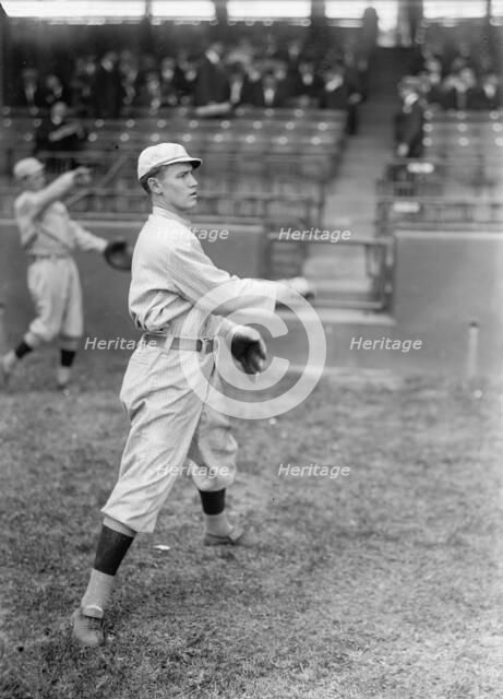 Baseball - Professional Players, Joe Wood, 1913. Creator: Harris & Ewing.