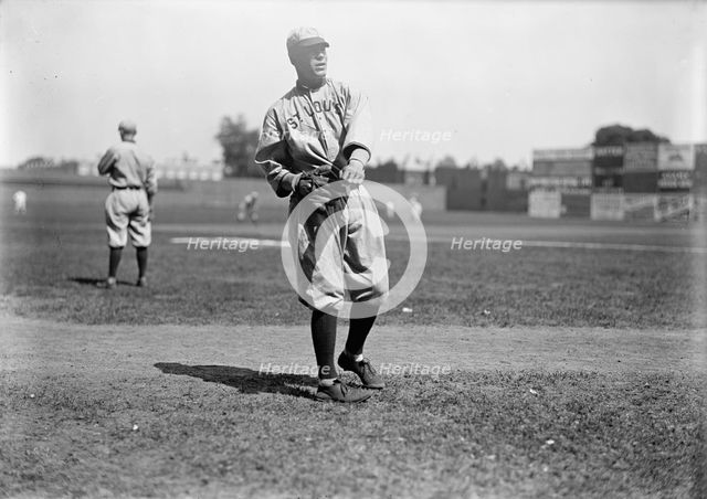 Baseball, Professional - St. Louis Players, 1913. Creator: Harris & Ewing.