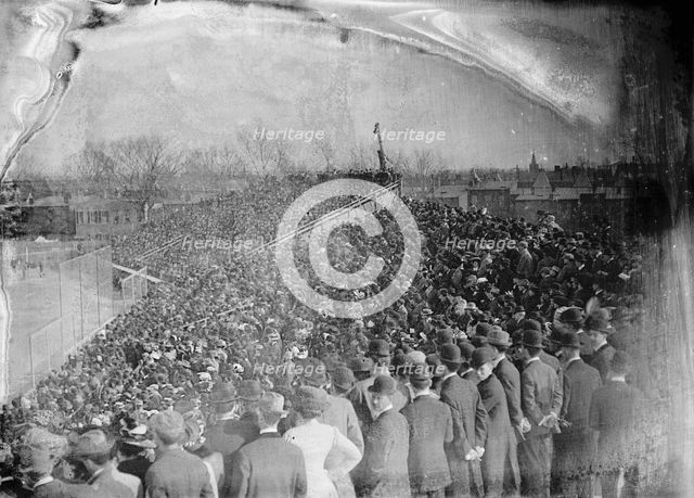 Baseball, Professional - View During Game, 1911. Creator: Harris & Ewing.