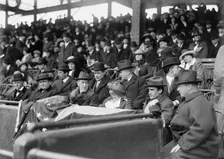 Baseball - Professional, Wilson At Game, 1913. Creator: Harris & Ewing