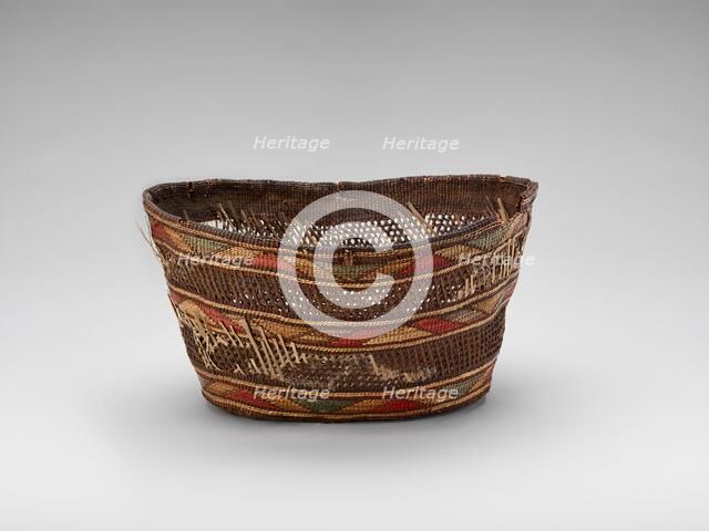 Basket, 1870-1886. Creator: Unknown.