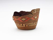 Basket, 1880-1920. Creator: Unknown