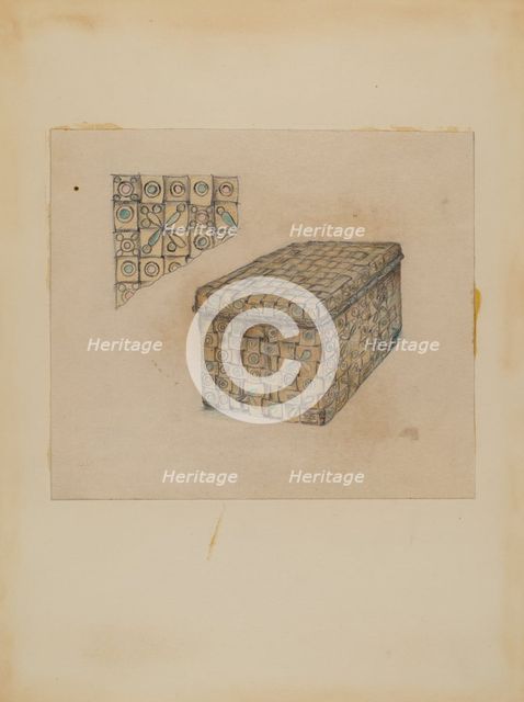 Basket, 1935/1942. Creator: Mary Berner.