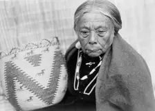 Basket maker-Skokomish, c1913. Creator: Edward Sheriff Curtis