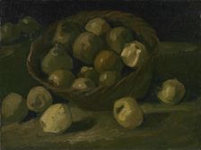 Basket of Apples, 1885. Creator: Gogh, Vincent, van (1853-1890)