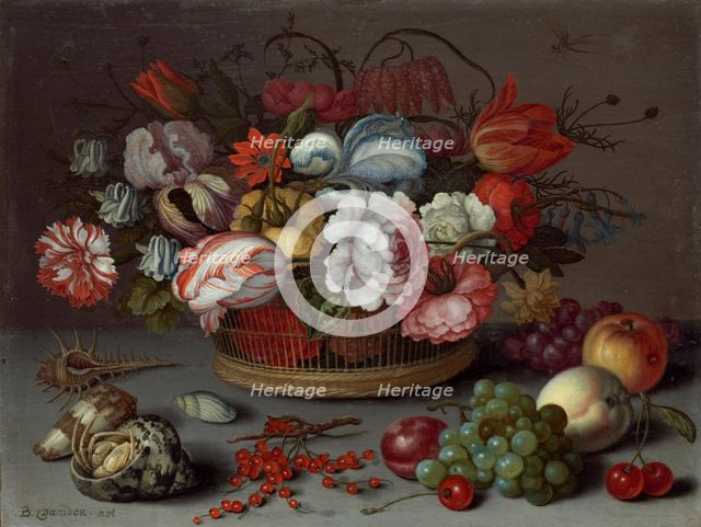 Basket of Flowers, c. 1622. Creator: Balthasar van der Ast.