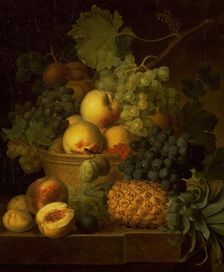 Basket of Fruit, 1801. Creator: Jan Frans van Dael