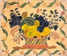 Basket of Fruit, c. 1830. Creator: Unknown