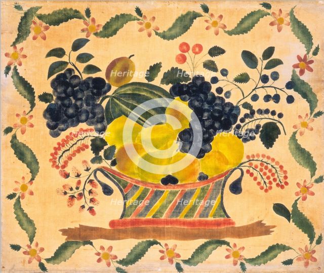 Basket of Fruit, c. 1830. Creator: Unknown.