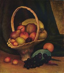 Basket of Fruit c1922. Artist: Mark Gertler