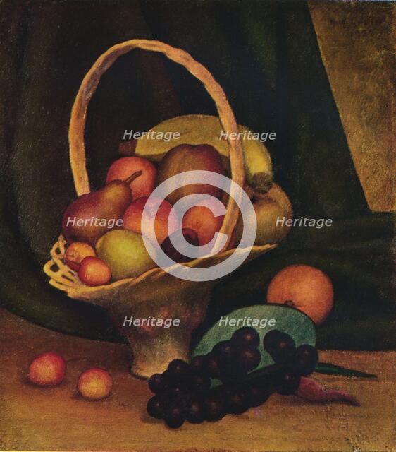 'Basket of Fruit', c1922. Artist: Mark Gertler.