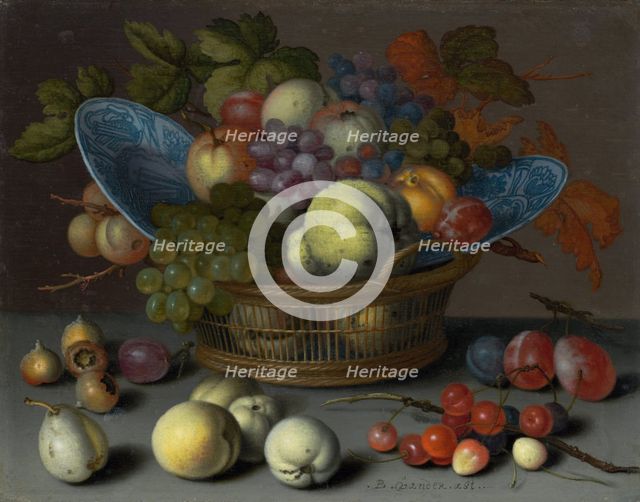 Basket of Fruits, c. 1622. Creator: Balthasar van der Ast.