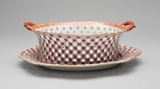 Basket and Stand, c. 1790. Creator: Unknown