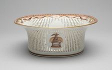 Basket, c. 1800. Creator: Unknown