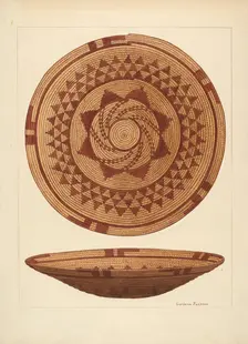 Basket, c. 1937. Creator: Gordena Jackson