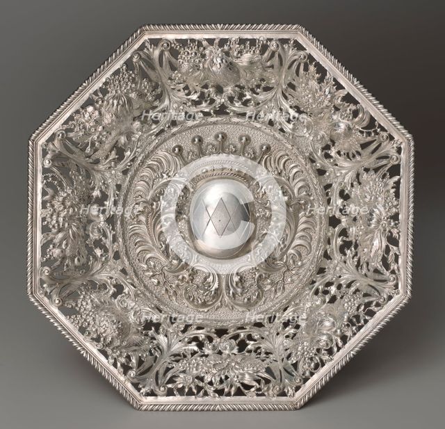 Basket, c1700. Creator: George Lewis.