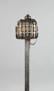 Basket-Hilted Broadsword (Claymore), Scotland, c. 1760. Creator: Unknown