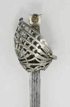 Basket-Hilted Broadsword (Schiavona), Venice, 1775/1800. Creator: Unknown