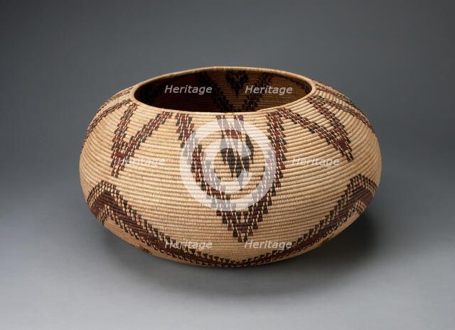 Basket, Late 19th century. Creator: Unknown.