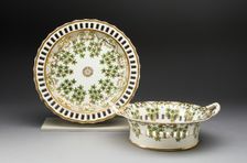 Basket, Stoke on Trent, 1770/97. Creator: Spode