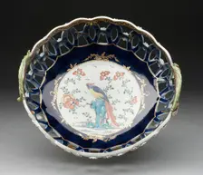 Basket, Worcester, c. 1770. Creator: Royal Worcester
