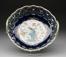 Basket, Worcester, c. 1770. Creator: Royal Worcester