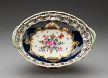 Basket, Worcester, c. 1770. Creator: Royal Worcester