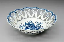 Basket, Worcester, c. 1770. Creator: Royal Worcester