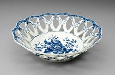 Basket, Worcester, c. 1770. Creator: Royal Worcester