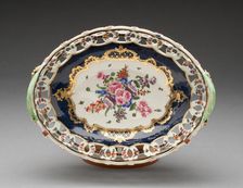 Basket, Worcester, c. 1770. Creator: Royal Worcester