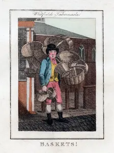 Baskets! Whitfield's Tabernacle, London, 1805