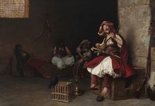Bashi-Bazouk Singing, 1868. Creator: Jean-Leon Gerome