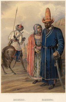 Bashkirs, 1862. Creator: Zakharov