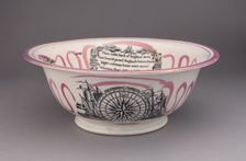 Basin, Staffordshire, 1820/50. Creator: Staffordshire Potteries
