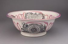 Basin, Staffordshire, 1820/50. Creator: Staffordshire Potteries