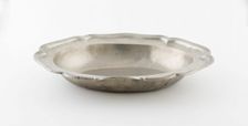 Basin (possibly for use with lavabo), Germany, Mid 18th century. Creator: Unknown
