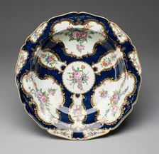 Basin, Worcester, c. 1770. Creator: Royal Worcester