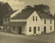 Basil Gordon warehouse, Scott's Hill, Falmouth, between 1925 and 1929. Creator: Frances Benjamin Johnston