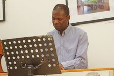 Basil Hodge, Clock Tower Café, Croydon, London, 2015. Artist: Brian O'Connor
