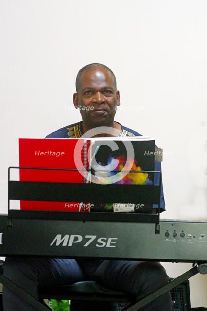 Basil Hodge Quintet, Jazz Africa, Loughton Methodist Church, Loughton, Apr 2023. Creator: Brian O'Connor.